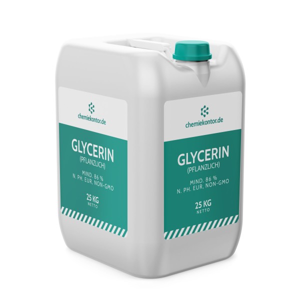 Glycerin 86 % (vegetable), n. PH. EUR, non-gmo (6,2 kg)